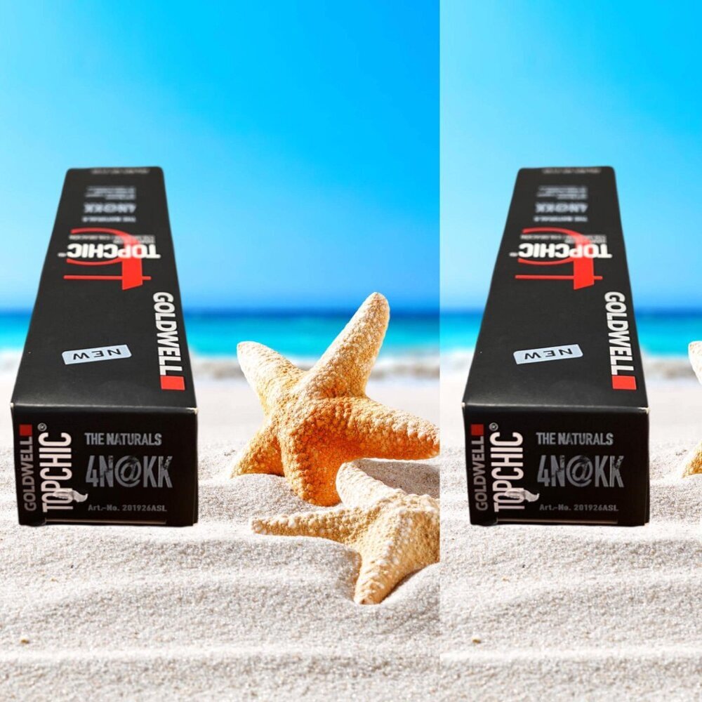 Goldwell Topchic Permanent Hair Color 4N@KK The Naturals 2.1 Oz (60 ml) 2 units